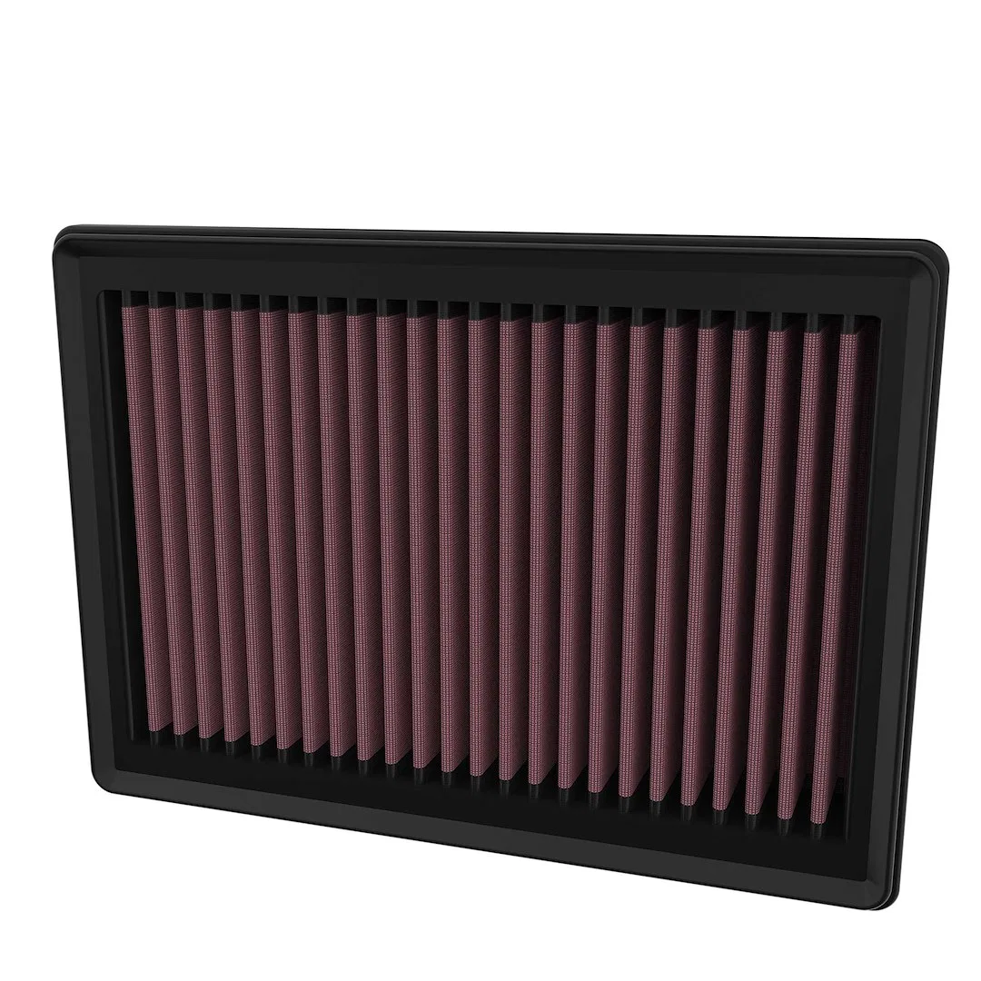 33-5153 – K&N FILTER Air Filter, Washable Red Cotton Gauze Panel